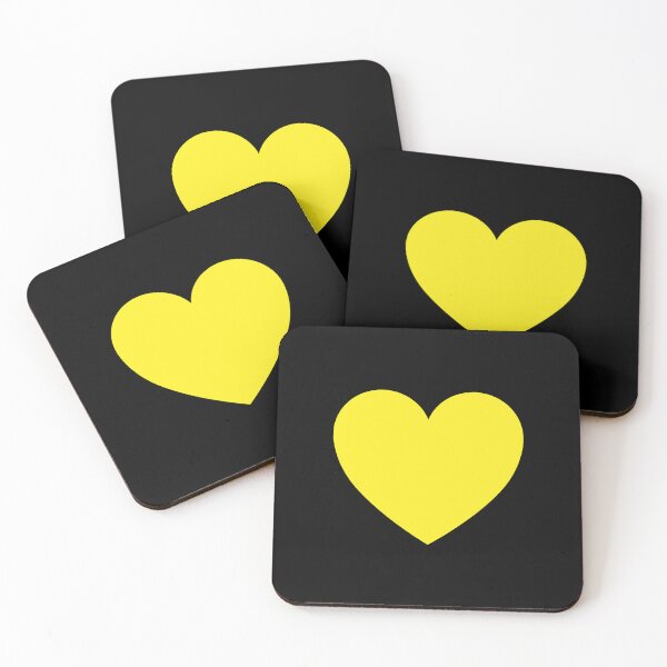 Item preview, Neon Yellow Heart Minimal Love Symbol designed and sold by GemsAnatomy.