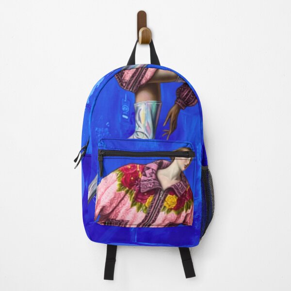 Item preview, Roses and Blue Jacket - Haute Couture Art designed and sold by CosmocarteCM.