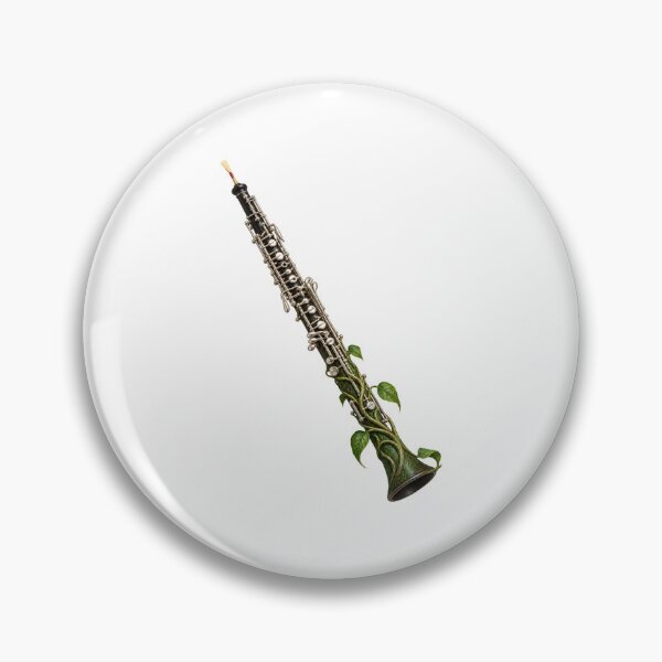 Item preview, Botanical Oboe Musical Instrument Art designed and sold by ROVVI.