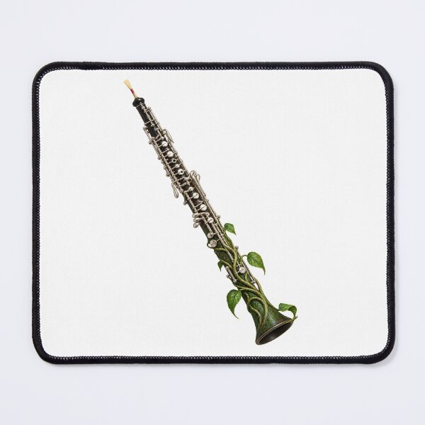 Item preview, Botanical Oboe Musical Instrument Art designed and sold by ROVVI.