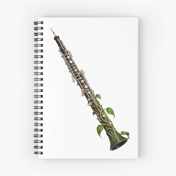 Item preview, Botanical Oboe Musical Instrument Art designed and sold by ROVVI.