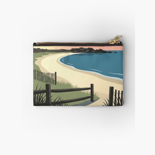Item preview, Hammonasset Beach State Park Sticker - Meigs Point Shoreline Connecticut designed and sold by DetourDgn.