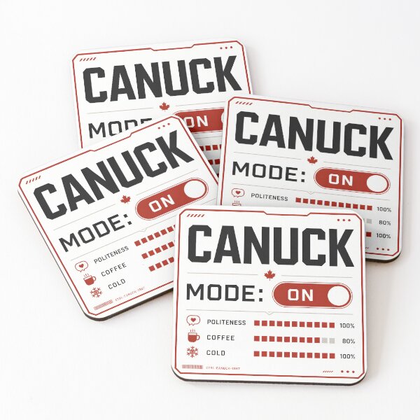 Item preview, Canuck Mode On Funny Canadian Status Graphic designed and sold by Sybille-Yates.