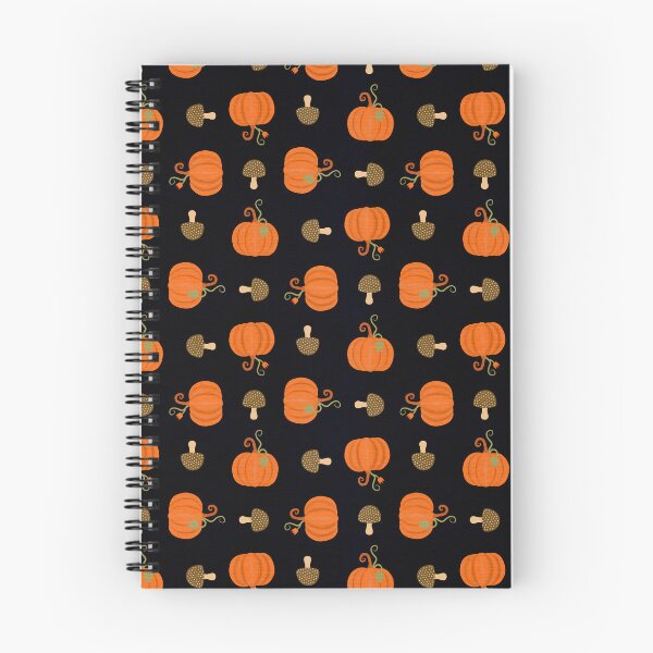 Item preview, Pumpkin and Mushrooms designed and sold by SaichaDesign.