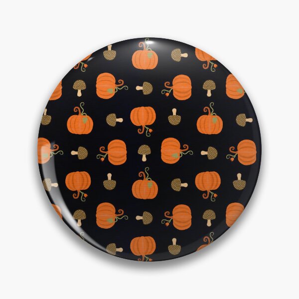 Item preview, Pumpkin and Mushrooms designed and sold by SaichaDesign.