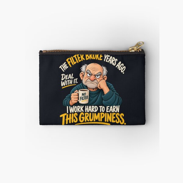 Item preview, No Filter Grumpy Senior Funny Old Age Humor designed and sold by PunchDrop.