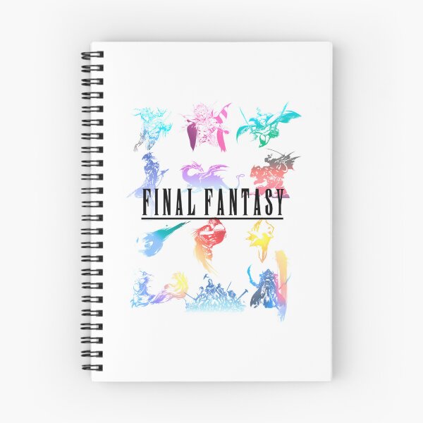 Item preview, Retro Final Fantasy Logos designed and sold by kirstiehartonr.