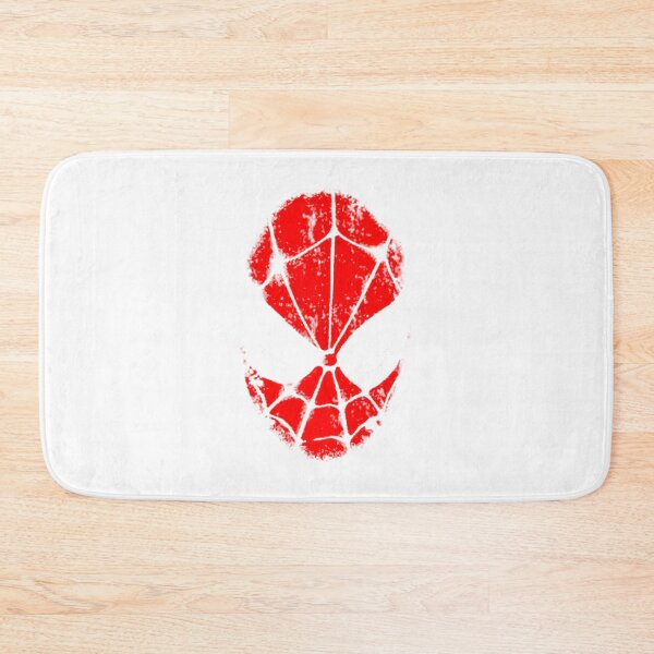 Item preview, Spider-Inspired Red Mask with Grunge Web Pattern Superhero Design designed and sold by Jasper Turpie.