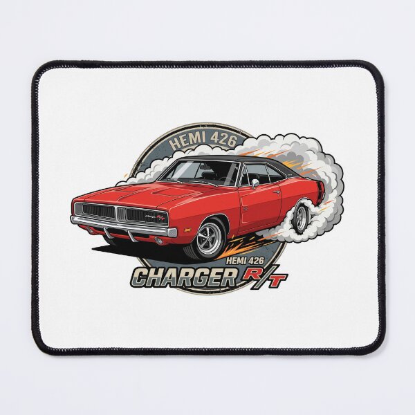 Item preview, Vintage High-Octane 1969 Dodge Charger RT HEMI Burnout Sticker designed and sold by Fixnovaguide.