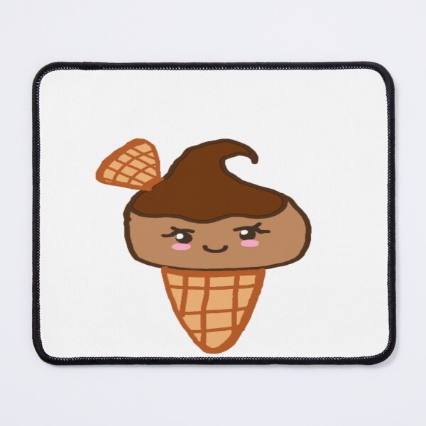 Item preview, Kawaii Chocolate ice cream designed and sold by Rainbowland123.