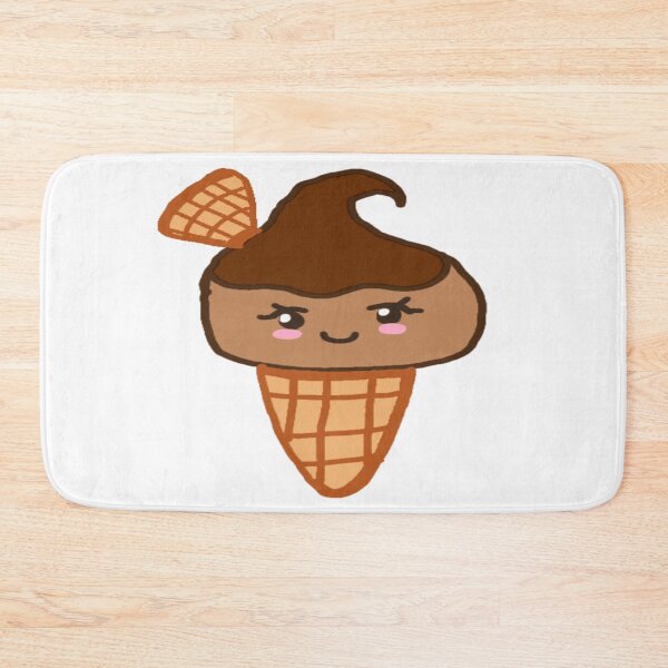 Item preview, Kawaii Chocolate ice cream  designed and sold by Rainbowland123.