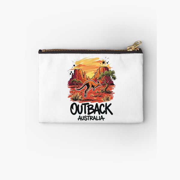 Item preview, Australian Outback Kangaroo Wildlife Art designed and sold by Merch by Das Design Studio.