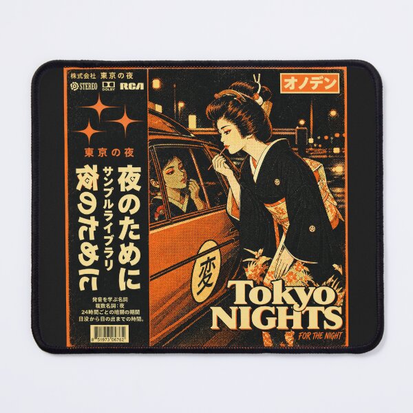 Item preview, Tokyo Nights – Retro Japanese Anime Halftone designed and sold by zumerdiego.