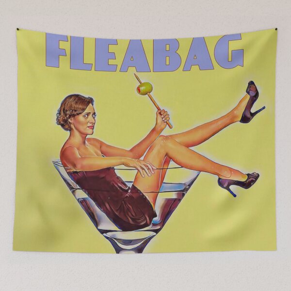 Item preview, Fleabag Phoebe Waller Bridge Inspired Original Custom Vintage Movie Poster Wall Art designed and sold by Cool Robot Bro..