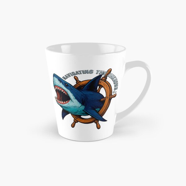 Item preview, Navigating the unknown Shark Nautical Adventure designed and sold by Drindumentaria.
