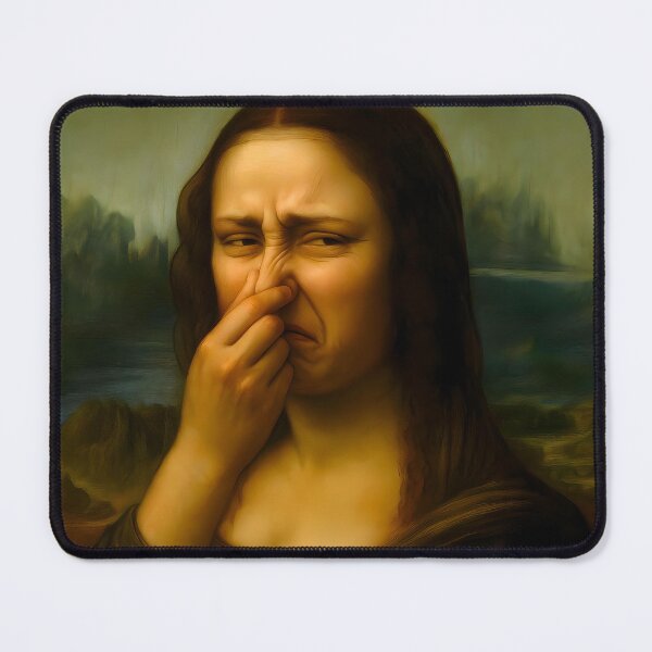 Item preview, Mona Lisa Holding Toilet Paper designed and sold by ARTAFACT.