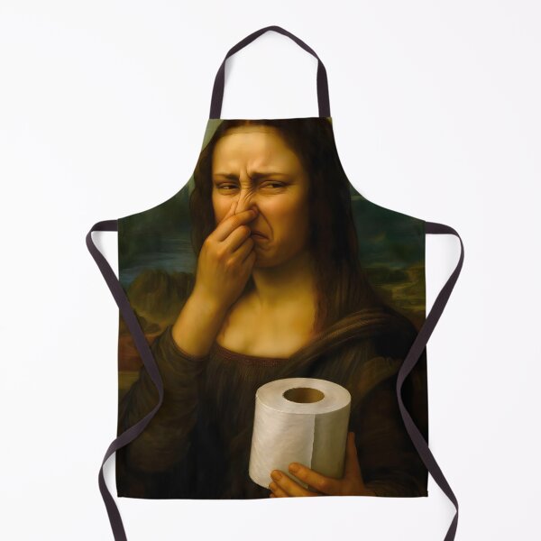 Item preview, Mona Lisa Holding Toilet Paper designed and sold by ARTAFACT.