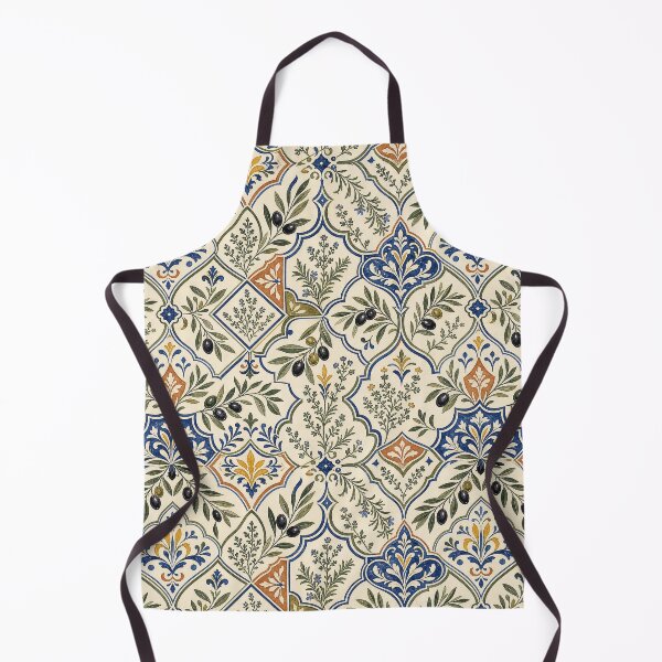 Item preview, Mediterranean Olive Botanical Ceramic Pattern designed and sold by frumixart.