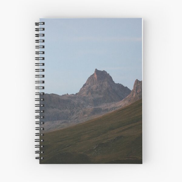 Item preview, Alpine glow on wild mountain peaks designed and sold by rhosbahu.