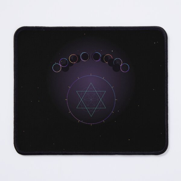 Item preview, Moon Phases Ritual - Mystic Lunar Cycle Mandala designed and sold by AvalonMoss.