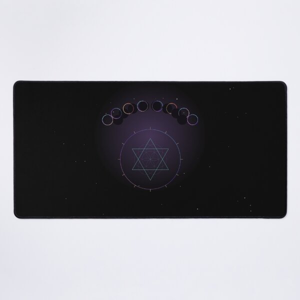 Item preview, Moon Phases Ritual - Mystic Lunar Cycle Mandala designed and sold by AvalonMoss.