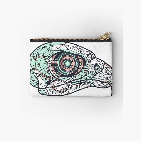 Item preview, Cyberpunk Geometric Eagle Head - Futuristic Sci-Fi Bird Vector Design designed and sold by Nubian Style.