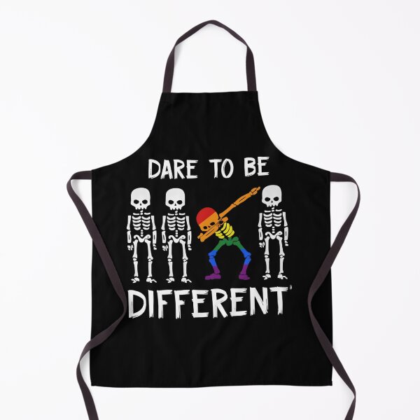 Item preview, Dare To Be Different Dabbing Rainbow Skeleton Halloween designed and sold by Moad Fahim.