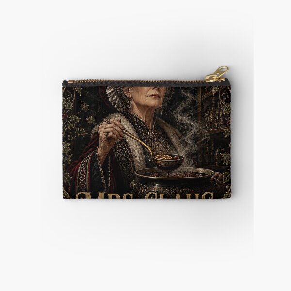 Item preview, Mrs Claus Gothic Dark Academia Christmas Art designed and sold by SunnyDesign82.