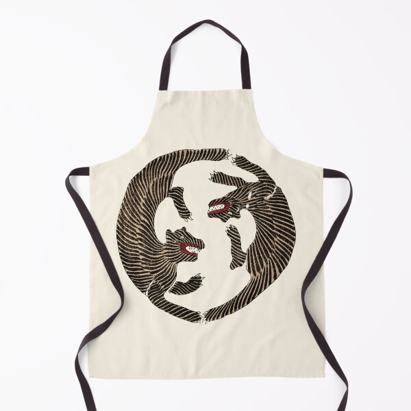 Item preview, Tiger Crest Design from Yatsuo no Tsubaki, Edo Period designed and sold by Exhumed Archives.