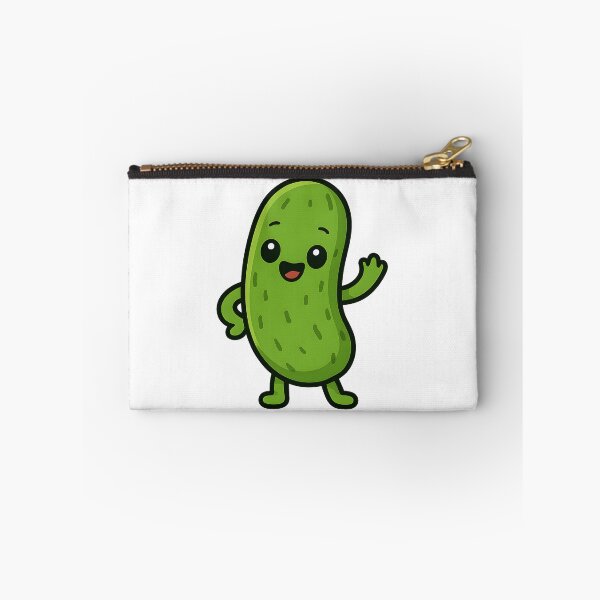 Item preview, Cute Pickle Character | Funny Pickle Lover Art designed and sold by Basma Designs | Retro, Kawaii Shirts & Stickers.