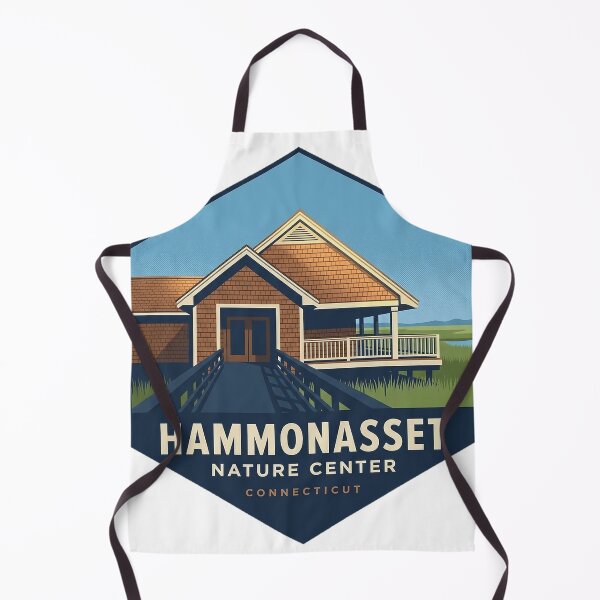 Item preview, Hammonasset Nature Center Sticker - Meigs Point Connecticut Badge designed and sold by DetourDgn.