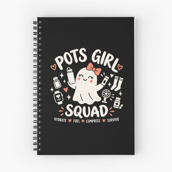 Item preview, POTS Squad Ghost | Cute POTS Dysautonomia Awareness designed and sold by creatingmouseshop.