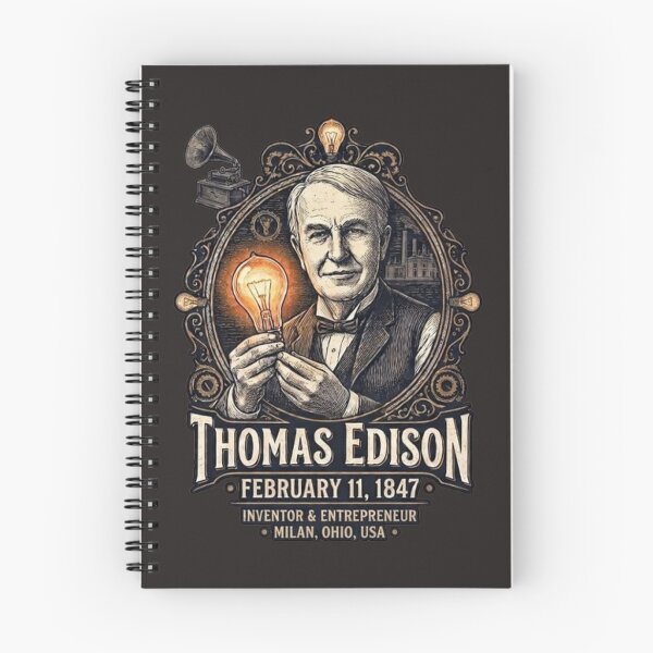 Item preview, Thomas Edison – Inventor & Entrepreneur designed and sold by The best online style shop.