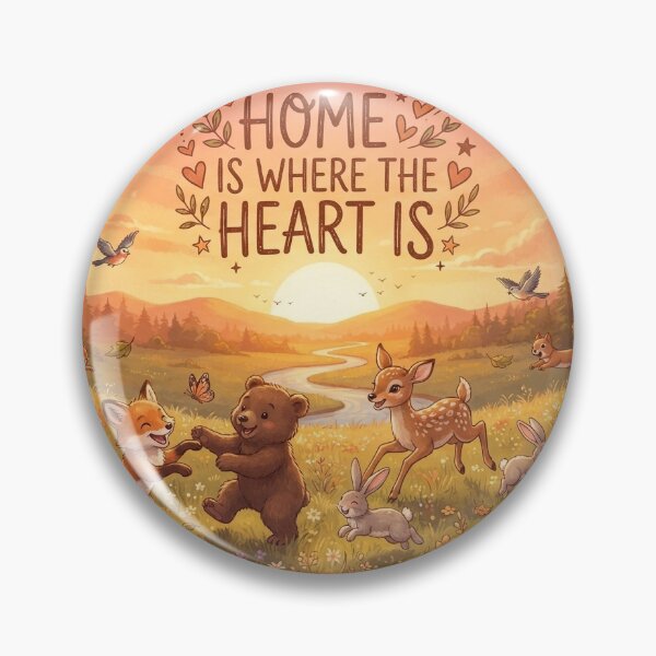 Item preview, Home is where the heart is  designed and sold by The Bumblebee Boutique.