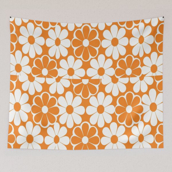 Item preview, Retro 70s Flower Power Daisy Pattern designed and sold by creativerooney.
