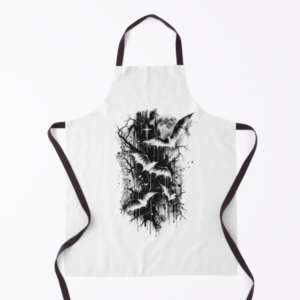 Item preview, Gothic Bats Under the Full Moon designed and sold by TATOXIDE.