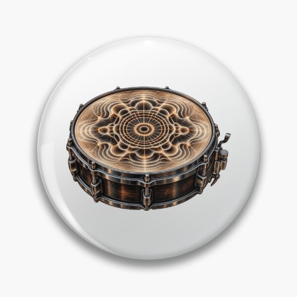 Item preview, Cymatic Snare Drum Sound Wave Art designed and sold by GraffiCity.