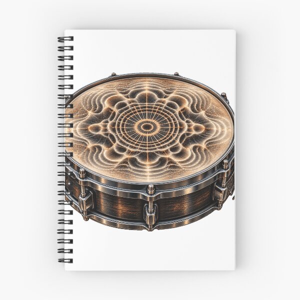 Item preview, Cymatic Snare Drum Sound Wave Art designed and sold by GraffiCity.
