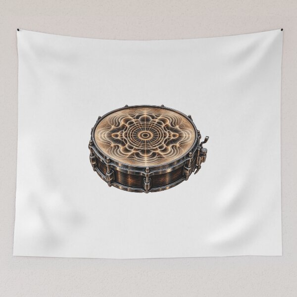 Item preview, Cymatic Snare Drum Sound Wave Art designed and sold by ROVVI.