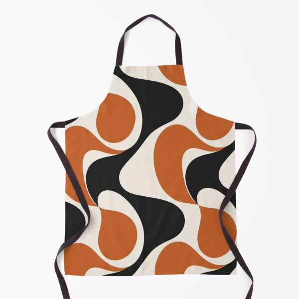 Item preview, Mid Century Modern Organic Abstract Lava Pattern designed and sold by creativerooney.