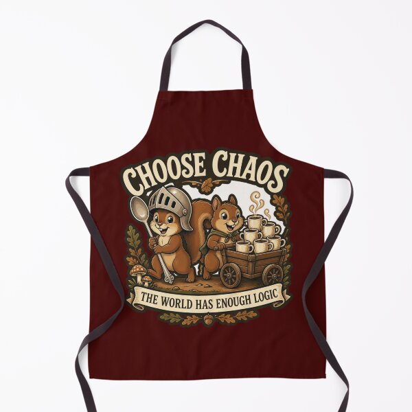 Item preview, Choose Chaos Squirrel Knight - Wholesome Funny Coffee Shirt designed and sold by Dice_Goblin_Studio.