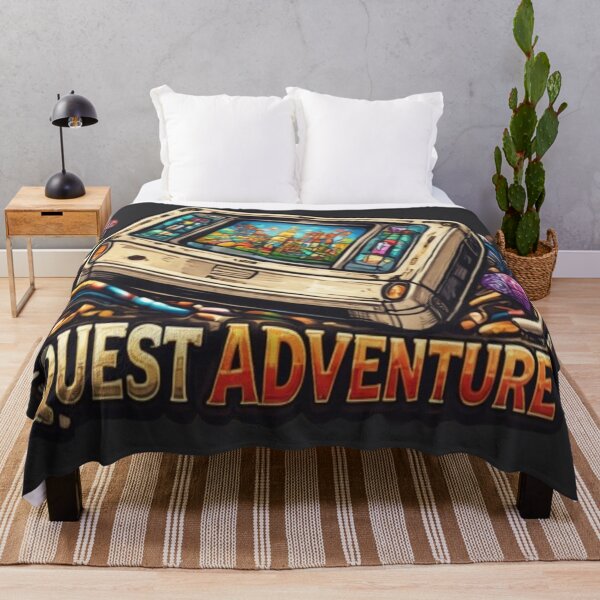 Item preview, Quest Adventure Handheld Retro Console Vintage Gaming designed and sold by FABIOLA1970.