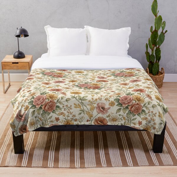 Item preview, Patrón floral estilo cottagecore designed and sold by ShivCraftStudio.