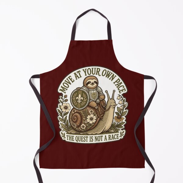 Item preview, Move At Your Own Pace Sloth Knight - Wholesome Cozy Shirt designed and sold by Dice_Goblin_Studio.