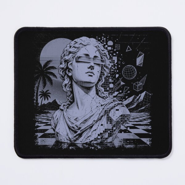 Item preview, Vaporwave Cyber Dream Greek Statue Synthwave Graphic designed and sold by DesignedByMarty.