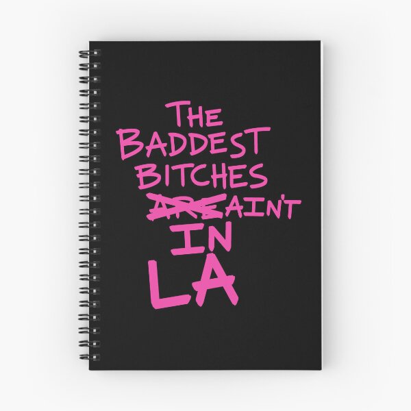 Item preview, THE BADDEST BITCHES AIN'T IN LA (Black Background) designed and sold by jamierachelz.