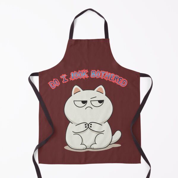 Item preview, Do I Look Bothered? Funny Grumpy Cat – Sarcastic Cat Lover Design designed and sold by Mousy17.