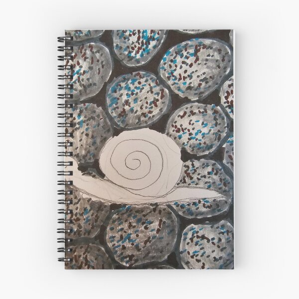 Item preview, Cobblestone Snail white designed and sold by DancingCreek.