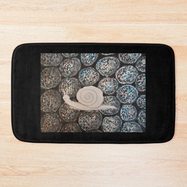 Item preview, Cobblestone Snail white designed and sold by DancingCreek.