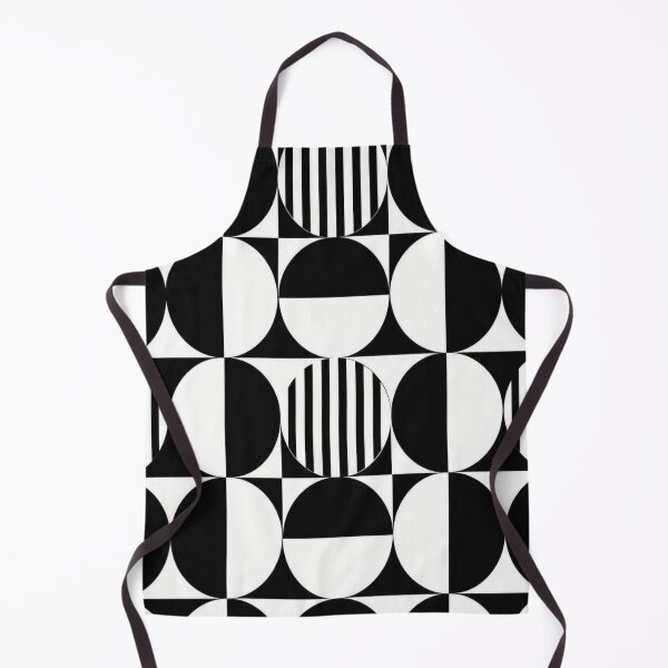 Item preview, Black and White Mod Op Art Geometric Pattern designed and sold by creativerooney.